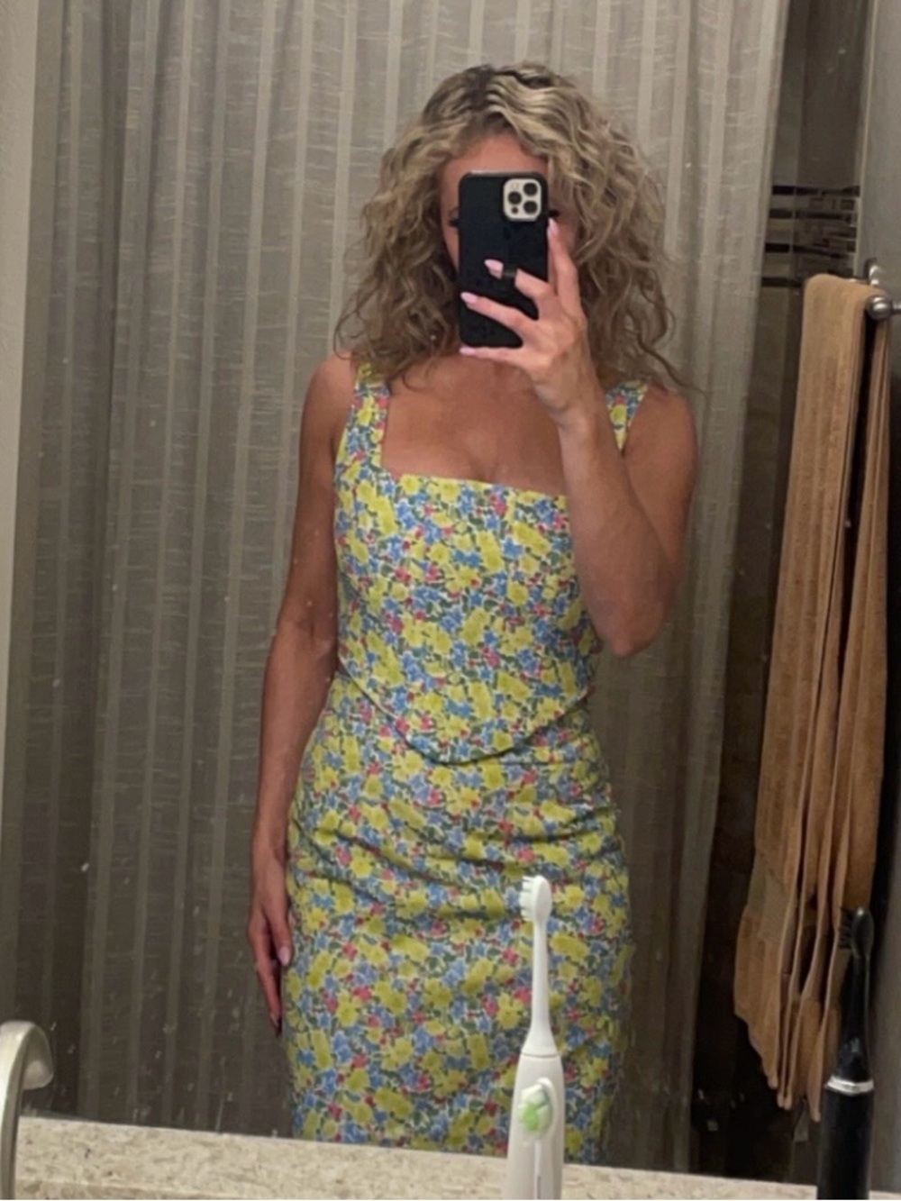 Yllw Floral Set